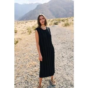 Free People Beach Theo Sweater Knit Midi Dress Size Large